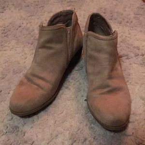 Tan maurices booties